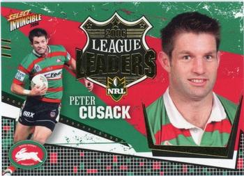 2006 Select Invincible - League Leaders #CC13 Peter Cusack Front